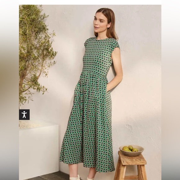 Boden T-Shirt Midi Dress - Picture 2 of 11